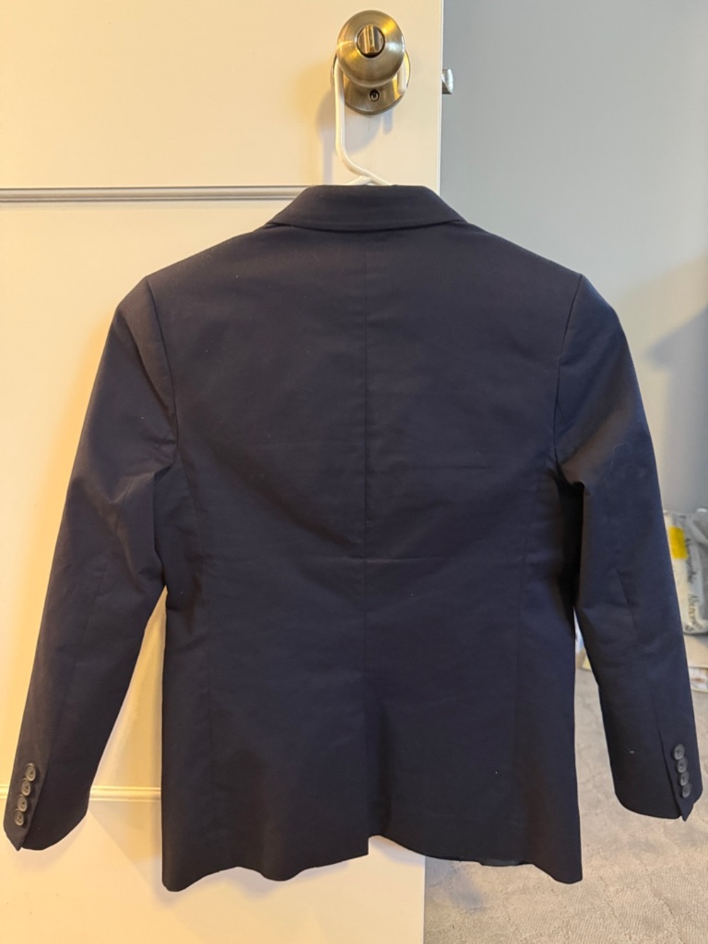 Crewcuts Navy Blue Boys' Two-Button Blazer - Picture 8 of 10